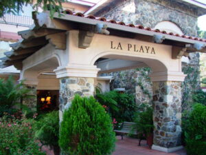 La Playa Hotel entrance